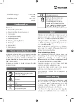 Preview for 64 page of Würth ABS 18 COMPACT Translation Of The Original Operating Instructions