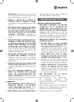 Предварительный просмотр 83 страницы Würth ABS 18 COMPACT Translation Of The Original Operating Instructions