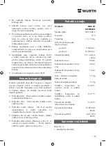 Предварительный просмотр 142 страницы Würth ABS 18 COMPACT Translation Of The Original Operating Instructions