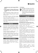 Предварительный просмотр 166 страницы Würth ABS 18 COMPACT Translation Of The Original Operating Instructions