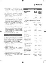 Предварительный просмотр 201 страницы Würth ABS 18 POWER Translation Of The Original Operating Instructions