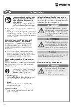 Предварительный просмотр 12 страницы Würth AM 600 AC/DC Original Operating Instructions