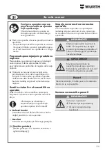 Предварительный просмотр 131 страницы Würth AM 600 AC/DC Original Operating Instructions