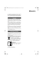 Preview for 33 page of Würth ASS 14-1/4" Translation Of The Original Operating Instructions