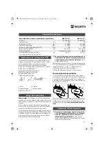 Preview for 37 page of Würth ASS 14-1/4" Translation Of The Original Operating Instructions