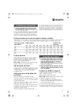 Preview for 39 page of Würth ASS 14-1/4" Translation Of The Original Operating Instructions