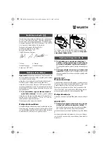 Preview for 109 page of Würth ASS 14-1/4" Translation Of The Original Operating Instructions