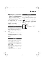 Preview for 125 page of Würth ASS 14-1/4" Translation Of The Original Operating Instructions