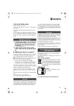 Preview for 146 page of Würth ASS 14-1/4" Translation Of The Original Operating Instructions