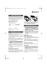 Preview for 150 page of Würth ASS 14-1/4" Translation Of The Original Operating Instructions