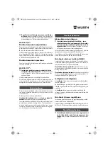 Preview for 158 page of Würth ASS 14-1/4" Translation Of The Original Operating Instructions