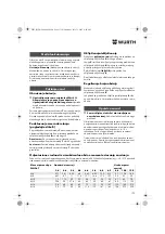 Preview for 173 page of Würth ASS 14-1/4" Translation Of The Original Operating Instructions