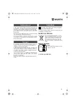 Предварительный просмотр 66 страницы Würth ASS 18-A EC Combi Translation Of The Original Operating Instructions