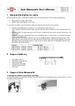 Предварительный просмотр 1 страницы Würth Auto-Measurefix F281119-106 User Manual