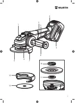 Предварительный просмотр 3 страницы Würth AWS 18-115 P COMPACT Translation Of The Original Operating Instructions