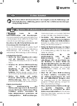 Предварительный просмотр 15 страницы Würth AWS 18-115 P COMPACT Translation Of The Original Operating Instructions