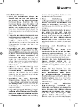 Предварительный просмотр 16 страницы Würth AWS 18-115 P COMPACT Translation Of The Original Operating Instructions