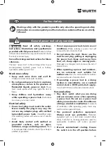 Предварительный просмотр 26 страницы Würth AWS 18-115 P COMPACT Translation Of The Original Operating Instructions