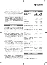 Предварительный просмотр 31 страницы Würth AWS 18-115 P COMPACT Translation Of The Original Operating Instructions