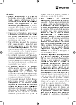 Предварительный просмотр 38 страницы Würth AWS 18-115 P COMPACT Translation Of The Original Operating Instructions