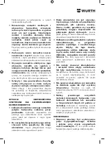 Предварительный просмотр 153 страницы Würth AWS 18-115 P COMPACT Translation Of The Original Operating Instructions