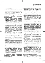 Предварительный просмотр 167 страницы Würth AWS 18-115 P COMPACT Translation Of The Original Operating Instructions