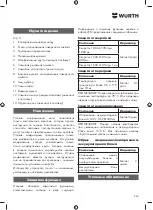 Предварительный просмотр 263 страницы Würth AWS 18-115 P COMPACT Translation Of The Original Operating Instructions