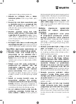 Предварительный просмотр 281 страницы Würth AWS 18-115 P COMPACT Translation Of The Original Operating Instructions