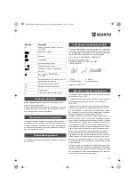 Preview for 145 page of Würth BS 14-A Compact Translation Of The Original Operating Instructions