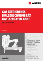 Würth DIGA CS-2 POWER Operating Instructions Manual preview
