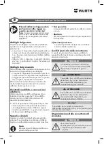 Preview for 18 page of Würth DSS 1/2" Premium Compact Translation Of The Original Operating Instructions