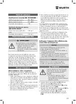 Preview for 23 page of Würth DSS 1/2" Premium Compact Translation Of The Original Operating Instructions