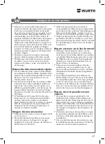 Preview for 27 page of Würth DSS 1/2" Premium Compact Translation Of The Original Operating Instructions