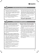 Preview for 33 page of Würth DSS 1/2" Premium Compact Translation Of The Original Operating Instructions