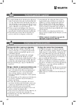 Preview for 40 page of Würth DSS 1/2" Premium Compact Translation Of The Original Operating Instructions