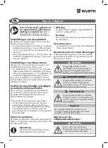 Preview for 46 page of Würth DSS 1/2" Premium Compact Translation Of The Original Operating Instructions