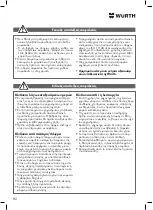 Preview for 82 page of Würth DSS 1/2" Premium Compact Translation Of The Original Operating Instructions