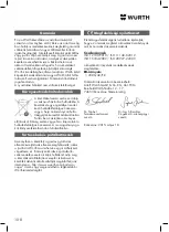 Preview for 108 page of Würth DSS 1/2" Premium Compact Translation Of The Original Operating Instructions