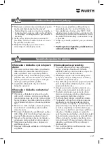 Preview for 117 page of Würth DSS 1/2" Premium Compact Translation Of The Original Operating Instructions