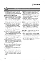 Preview for 126 page of Würth DSS 1/2" Premium Compact Translation Of The Original Operating Instructions