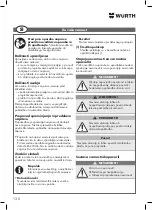 Preview for 130 page of Würth DSS 1/2" Premium Compact Translation Of The Original Operating Instructions