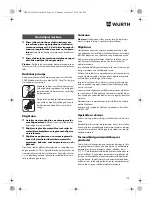 Preview for 178 page of Würth EMS 12-A Translation Of The Original Operating Instructions