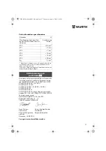 Предварительный просмотр 27 страницы Würth EMS 450-1.7 Compact Operating Instructions Manual