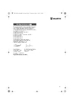 Предварительный просмотр 87 страницы Würth EMS 450-1.7 Compact Operating Instructions Manual