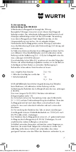 Preview for 7 page of Würth EN 353-2 Instructions For Use Manual