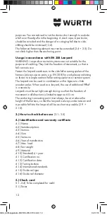 Preview for 12 page of Würth EN 353-2 Instructions For Use Manual