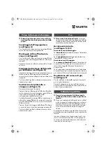 Предварительный просмотр 20 страницы Würth EPM 160-E Translation Of The Original Operating Instructions