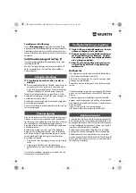 Предварительный просмотр 50 страницы Würth EPM 160-E Translation Of The Original Operating Instructions