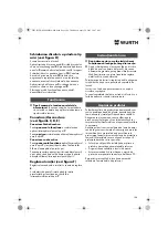 Предварительный просмотр 104 страницы Würth EPM 160-E Translation Of The Original Operating Instructions