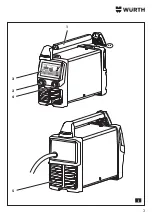 Preview for 3 page of Würth ESI 160 Operating Instructions Manual